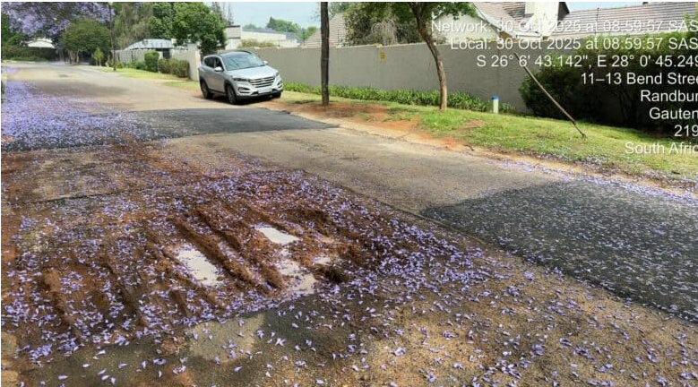  Johannesburg Road Agency has not finished repairs on Bend Street and Mackay Avenue. 