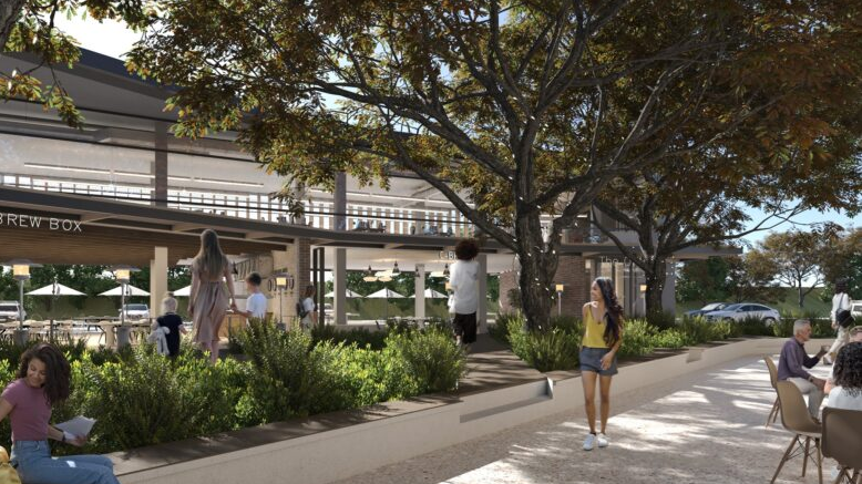  Ballito Junction perspective view of the parking area. 