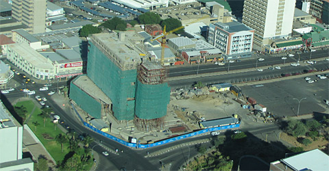 Construction of Hotel