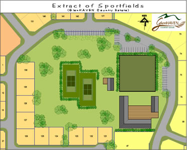 Glen Haven Club House Site Plan