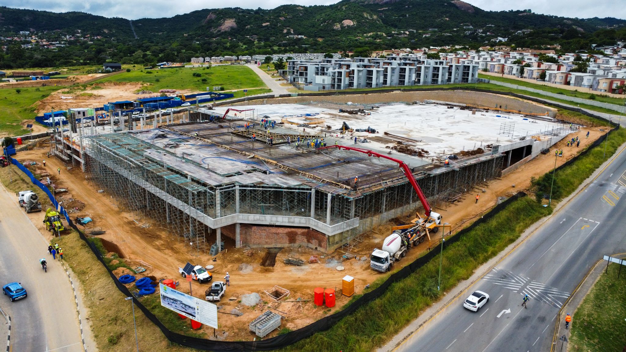 Matumi Mall Construction progress