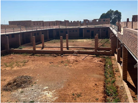 Inkululeko yeSizwe Primary School in Vlakfontein in July.