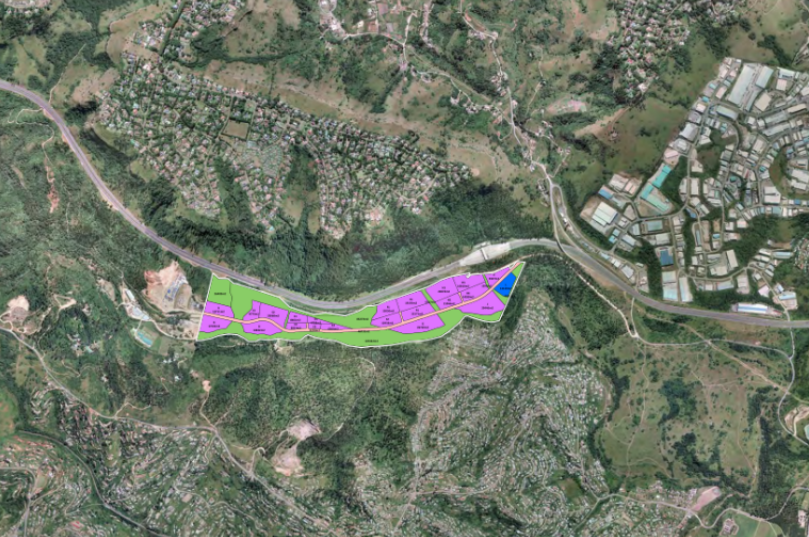 Giba Business Estate site plan.