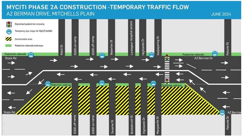 City of Cape Town has urged motorists to factor in the additional travel time while the roadworks are under way.