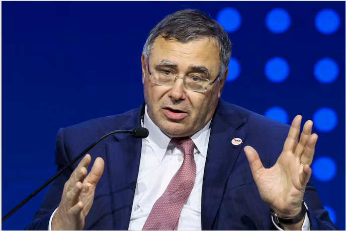 TotalEnergries CEO Patrick Pouyanne. 