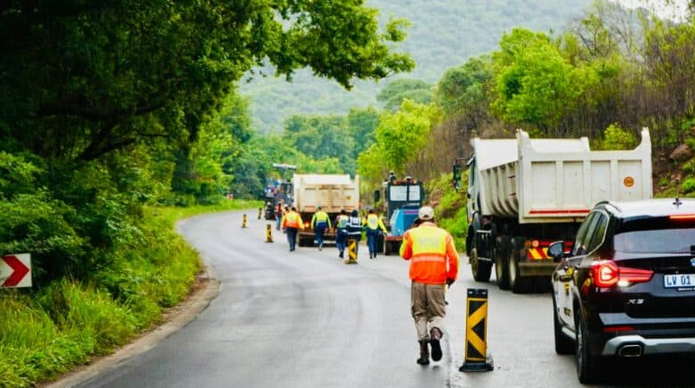  Some of the roadworks that started today. 