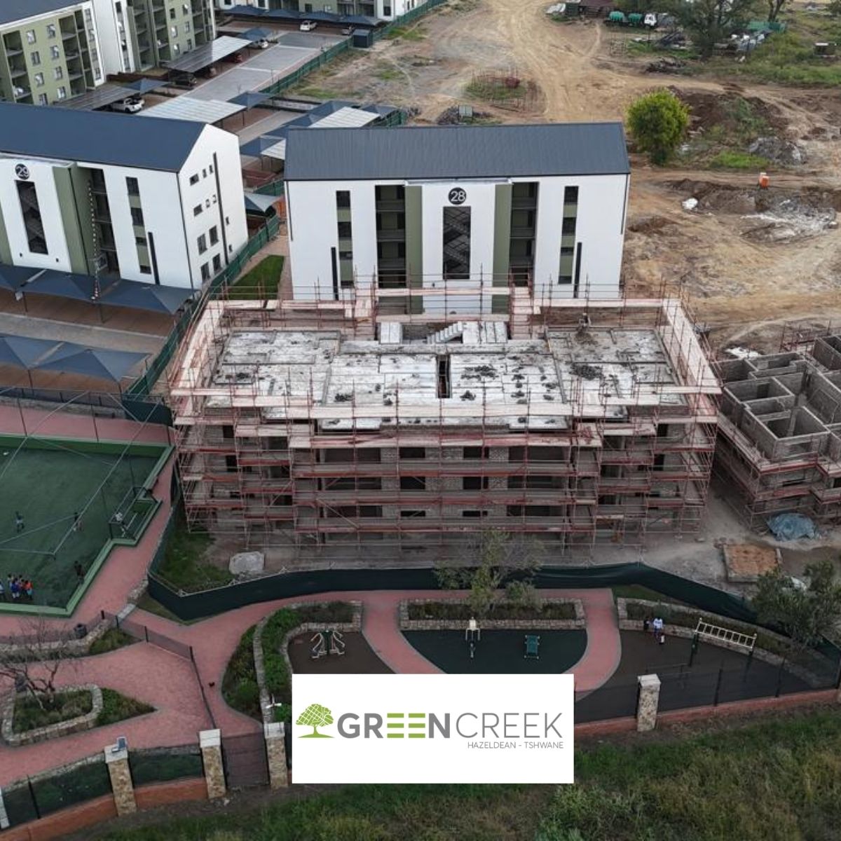 Construction progress - April 2026