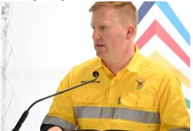 Public Works and Infrastructure Minister, Dean Macpherson