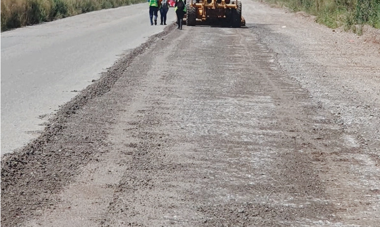 R554 Roadworks