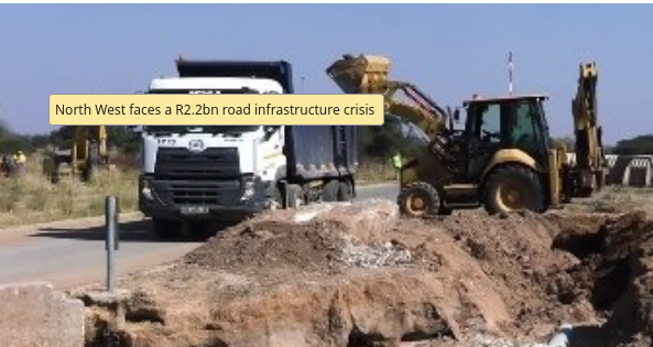 Road construction is needed in North West after recent floods caused widespread damage. 