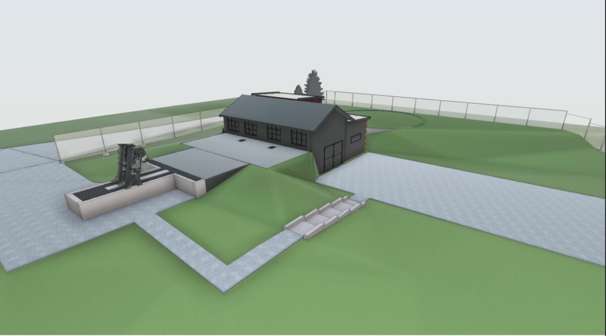 Eden Sewage Pumpstation P2 Upgrade artist impression