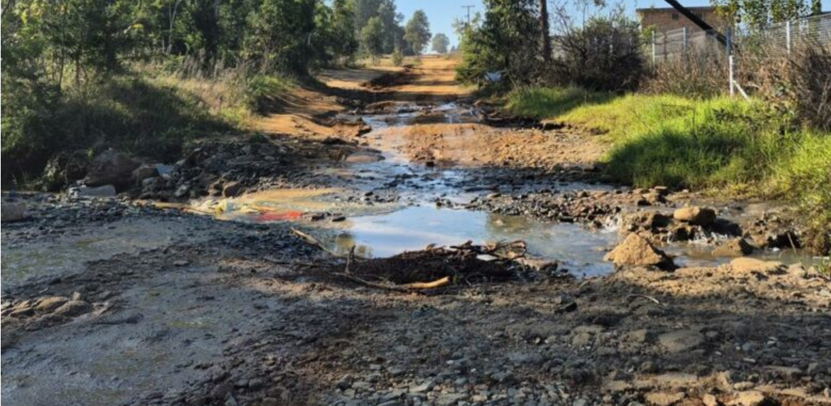 The state of Farmall roads.