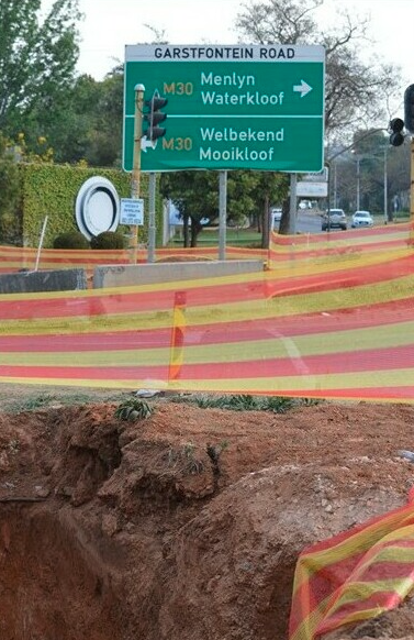 Missing key upgrades questioned over Garsfontein Road construction