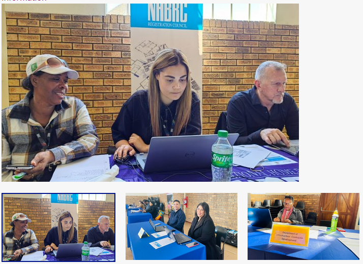 Construction Information Session and Exhibition (CIS-EXPO) held in Khayalethu, Knysna