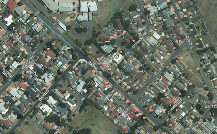 Strand will see the most extensive work, with 15 roads