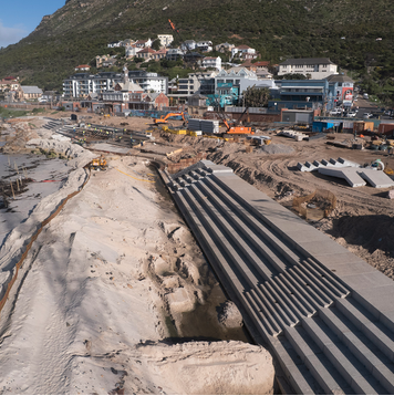 Muizenberg’s beachfront upgrades are expected to be completed in December this year according to the City of Cape Town.