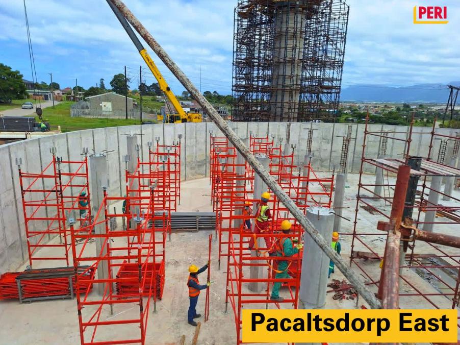 Pacaltsdorp East Reservoir Construction Progress