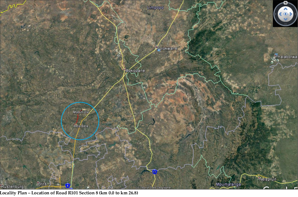 R101 Section 8 Locality Map