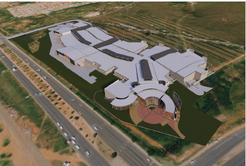 A render of Leratong City. 