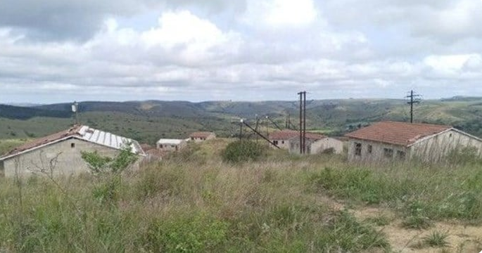 Hundreds of incomplete homes stand empty