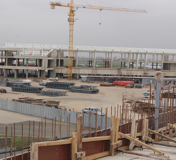 Construction at Jomo Kenyatta International Airport