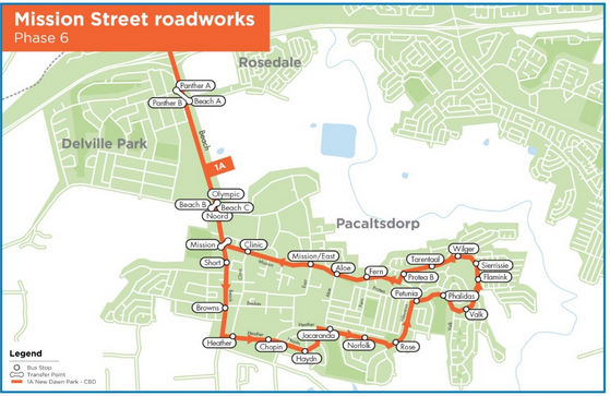 Mission Street Roadworks Phase 6