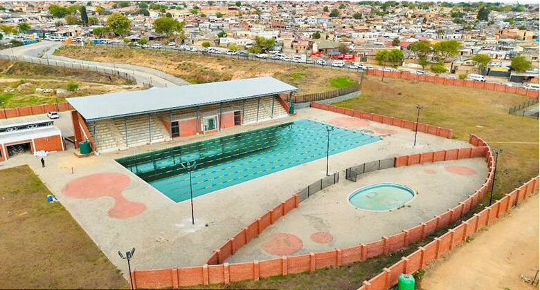  Ivory Park swimming pool complex is near completion.