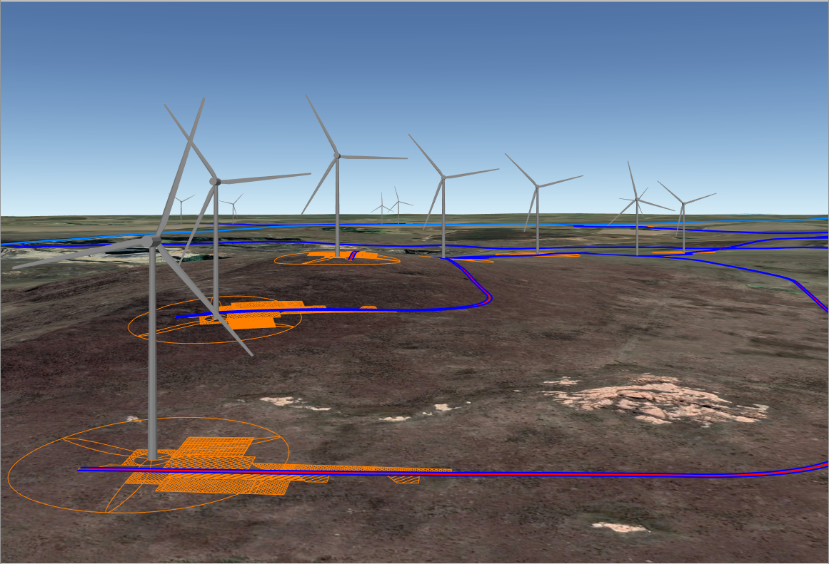 To date, JG Afrika has undertaken between 50 and 60 preliminary internal and access road layouts for over 20 windfarms.