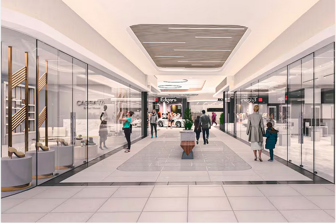 An artist’s impression of the planned R75m redevelopment at Walmer Park Shopping Centre 