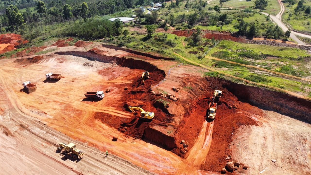 Construction progress