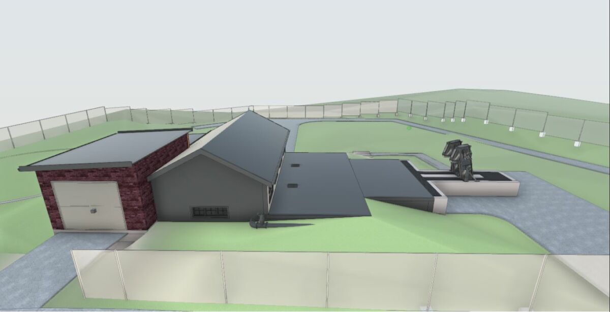 Eden Sewage Pumpstation P2 Upgrade artist impression