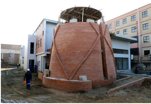 The new museum with a striking tower at the entrance is set to be completed by September.