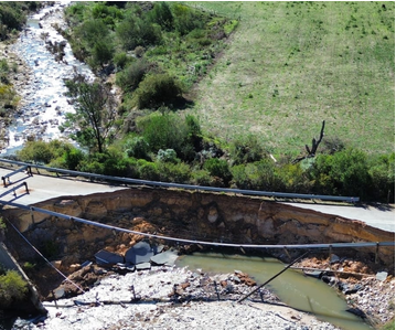Collapsed R62 to be reconstructed by SANRAL in three months. 