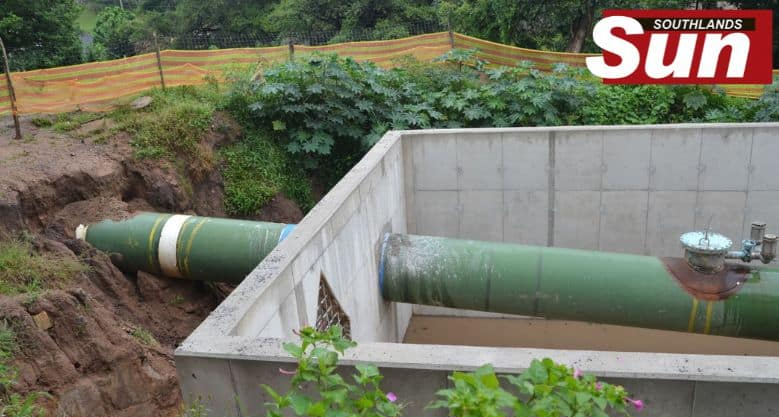 The bulk water infrastructure upgrade is nearing completion and is expected to significantly strengthen water security in the southern and central regions.
