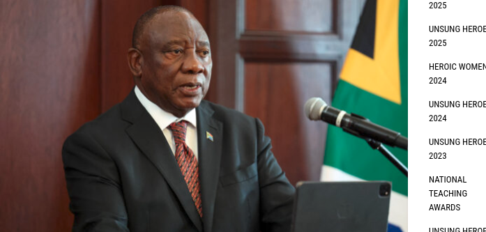 President Cyril Ramaphosa says South Africa is entering 