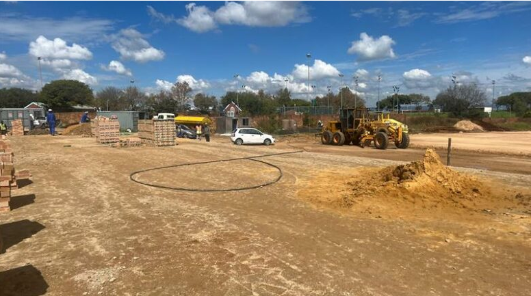  Construction activity continues at the Pikitup Midrand depot in Rabie Ridge