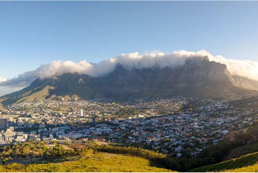 The city of Cape Town.