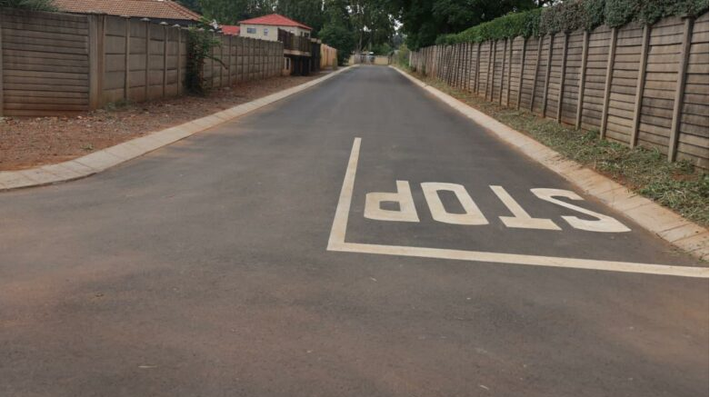  Seven gravel roads in Midvaal have been tarred at a total cost of R22m. 