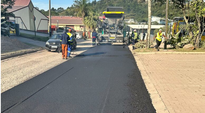  The eThekwini Municipality says work on Malone Road is ongoing. 