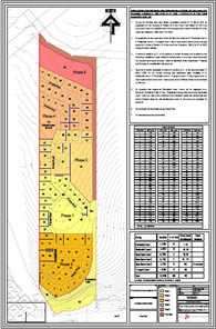 Glen Haven Site Plan Phase 1 to 5