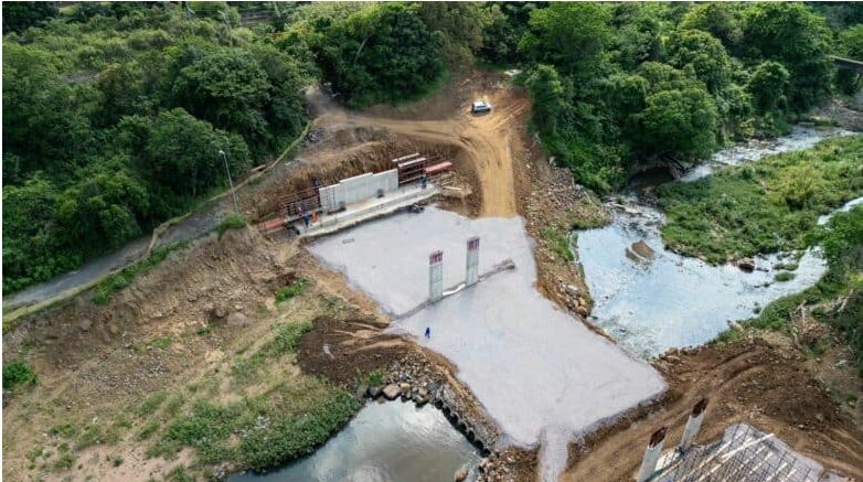  An updated look at the Coedmore Bridge.