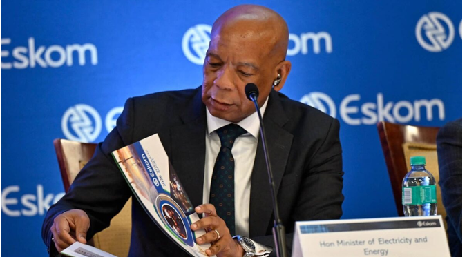 Electricity and energy minister Kgosientsho Ramokgopa