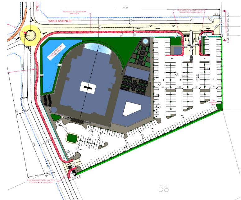 Site development plan