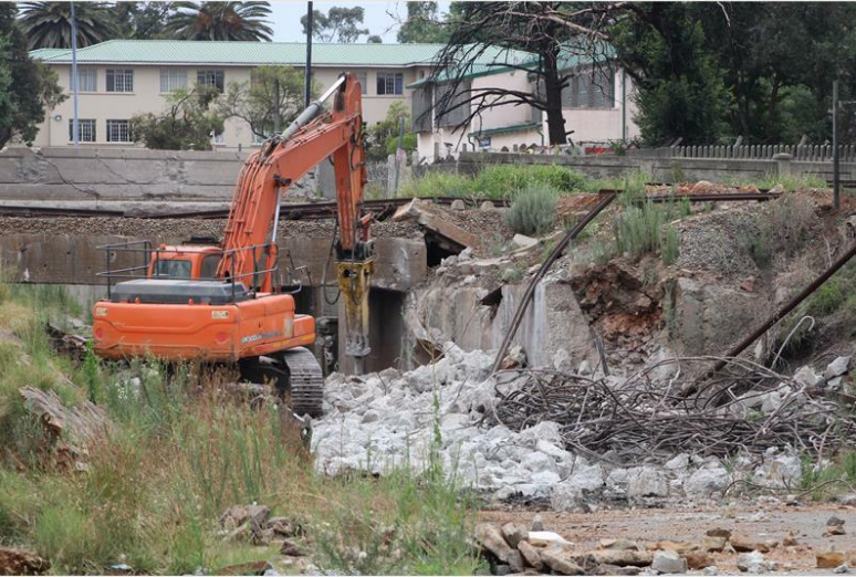 News WATCH Gas tanker blast bridge repairs underway